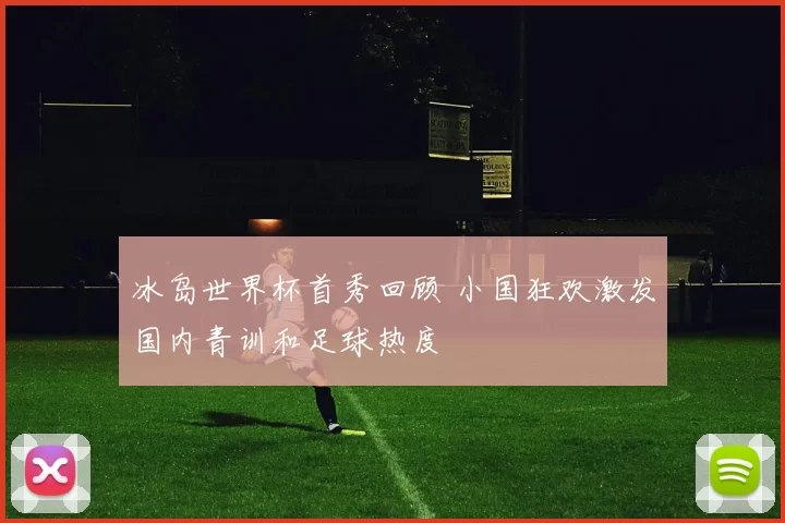 冰岛世界杯首秀回顾 小国狂欢激发国内青训和足球热度