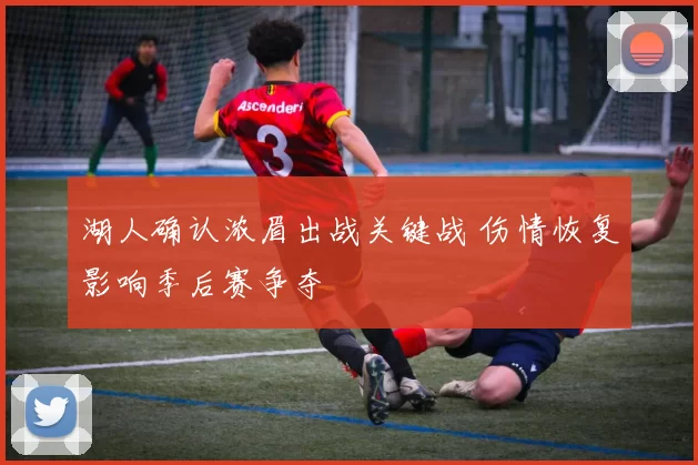 湖人确认浓眉出战关键战 伤情恢复影响季后赛争夺